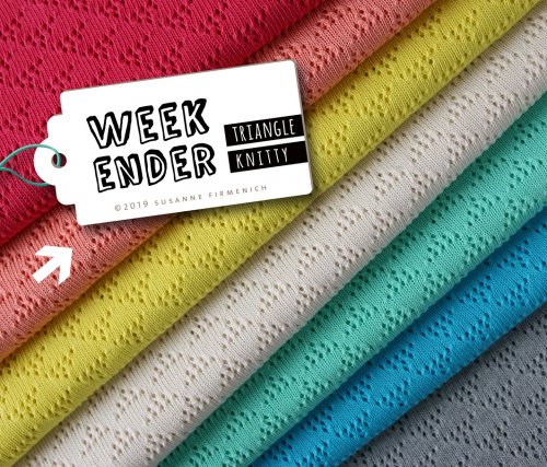 Bio Strick - Triangel Knitty - A81 - nude - Weekender - Hamburger Liebe